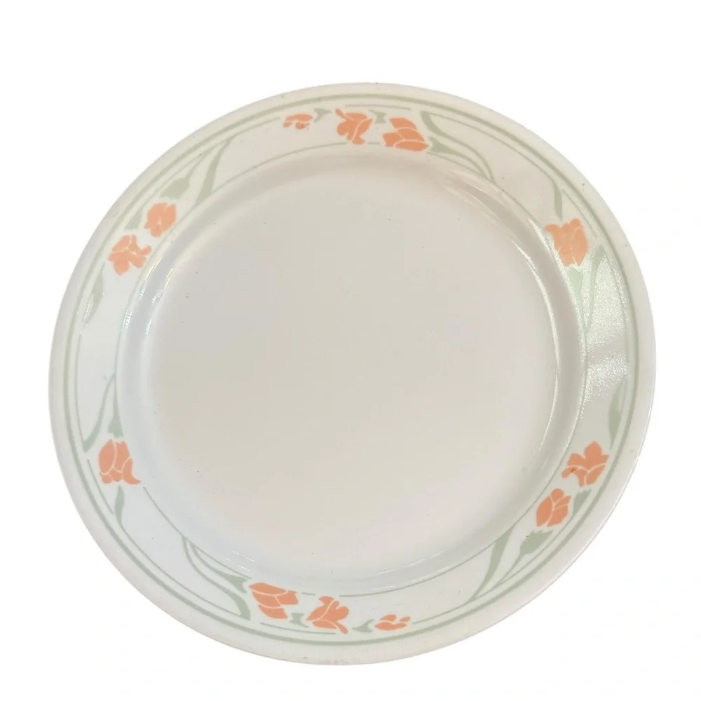 Vintage Corelle Peach Garland 10 1/4
